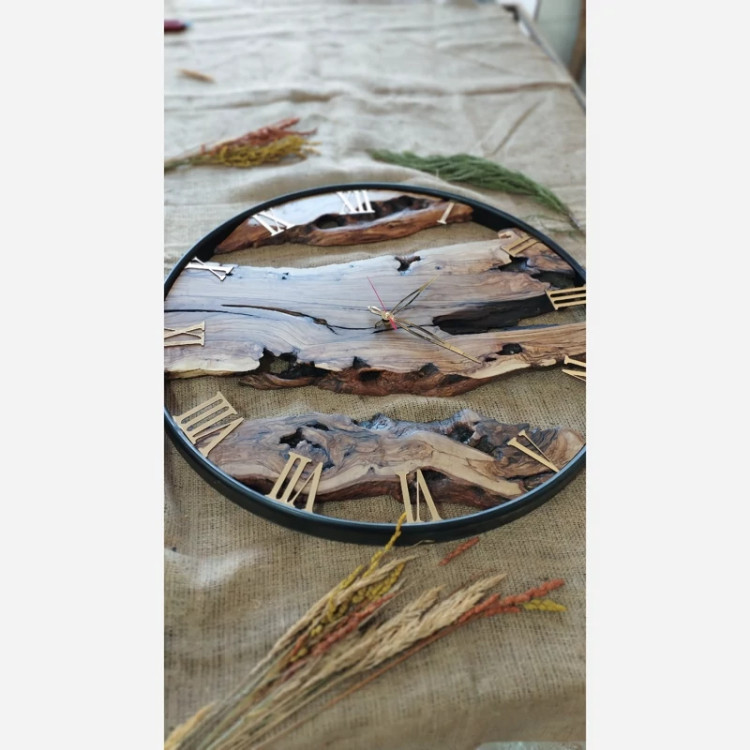 ساعت دیواری روستیک 70 سانت(توضیحات خوانده شود)