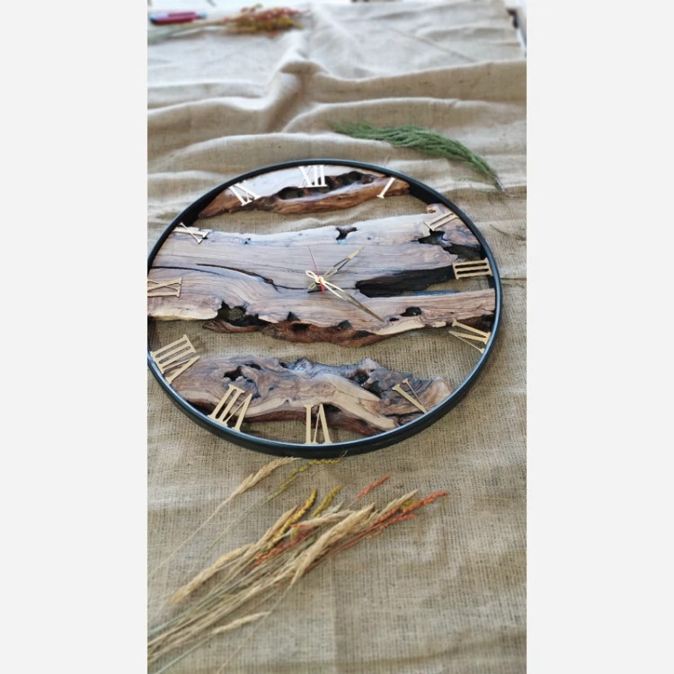 ساعت دیواری روستیک 70 سانت(توضیحات خوانده شود)