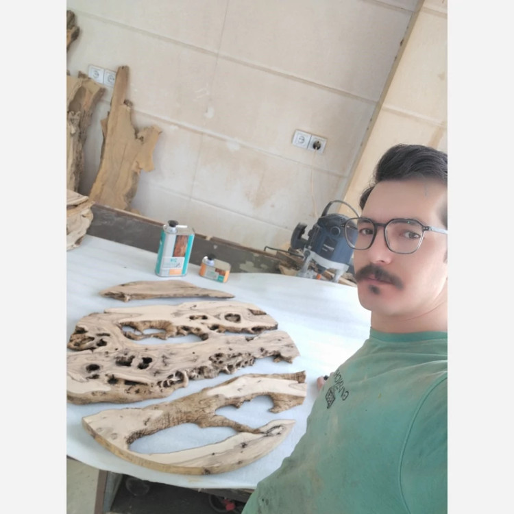ساعت دیواری روستیک عمده (توضیحات خوانده شود)