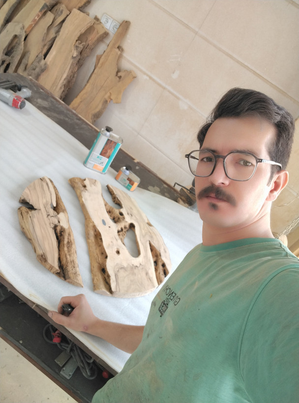 ساعت دست ساز روستیک ۷۰ سانت (توضیحات خوانده شود)