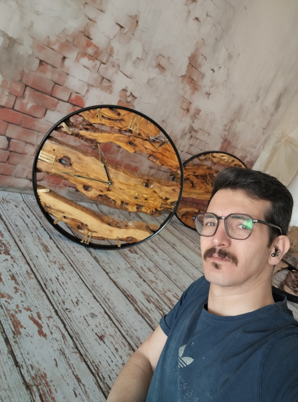 ساعت روستیک ۵۰ سانت،تک به قیمت عمده